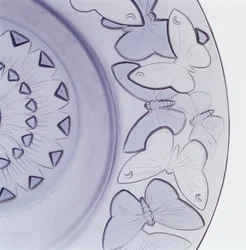 Phalenes Bowl by Lalique (detail)